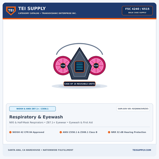 TEI Supply Respiratory & Eyewash (FSC 4240)