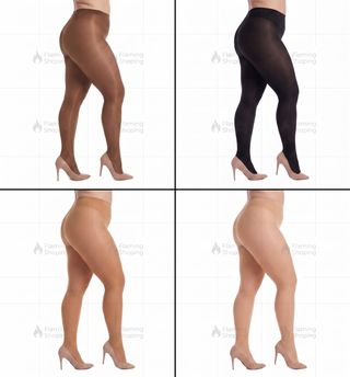 Hanes Plus Silk Reflections Silky Non-Control Top Re-Toe Pantyhose-Choose Your - 10 Pairs