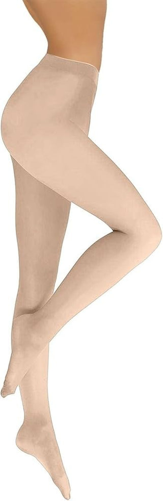 Hanes Silky Sheer Plus No-Control Top re-Toe pantyhose Travel Buff/ 1 Plus - 10 Pairs